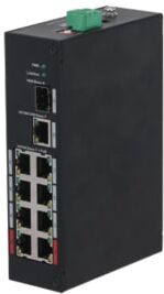 DAHUA PFS3110-8ET-96.Switch Layer 2 unmanaged POE 8 porte Mbps+1Gbps+1SFP