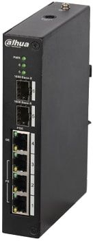 DAHUA PFS3206-4P-96.Switch Layer 2 unmanaged POE 3 porte Gigabit+1Gbps+2SFP