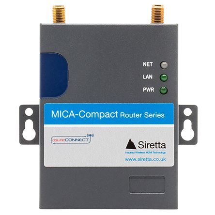 Siretta MICA 3G/UMTS ROUTER,LAN,SIM,SERIAL, QUARTZ-COMPACT-11-UMTS(EU)