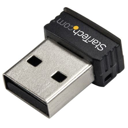 Startech Dongle  USB 2.0 2.4GHz, 150Mbit/s N150 802.11b, 802.11g, 802.11n WiFi, USB150WN1X1