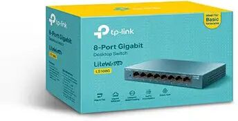 TP-LINK LS108G Switch Ethernet Gigabit A 8 Porte 10/100/1000 Mbps