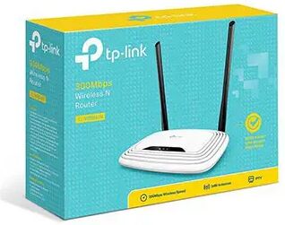 TP-LINK TL-WR841N N300 Router Wi-Fi 300 Mbps A 2.4 Ghz, 5 10/100M Bianco