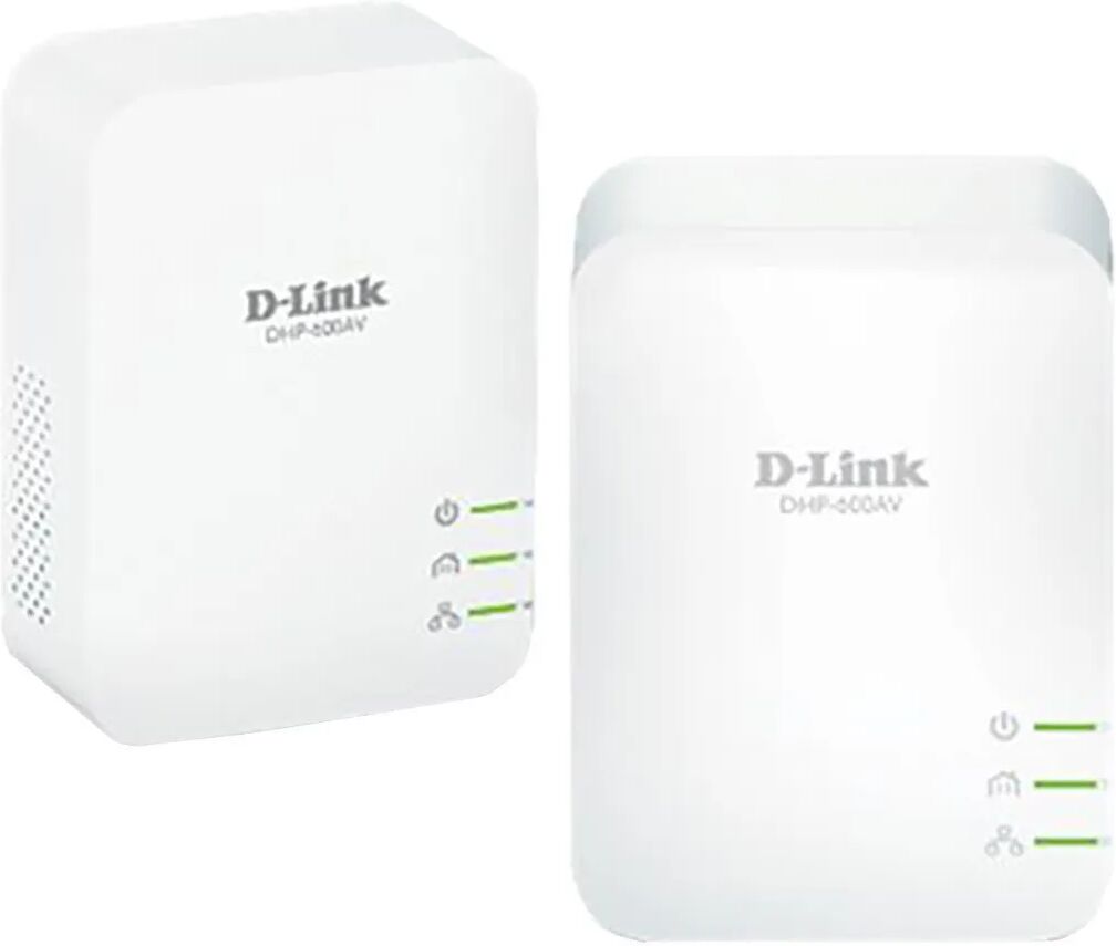 Kit 2 Pezzi Powerline Lan Dlink Mini 500 M