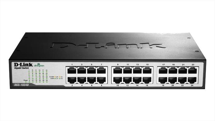 D-Link Dgs-1024d Switch Gigabit 24 Porte 10/100/1000mbps