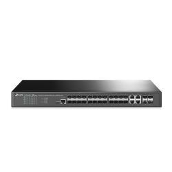 TP-Link Jetstream Tl-Sg3428xf 28-Ports 20xgigabit Sfp + 4xsfp+ 4xrj-45 Ports L2+ Managed Switch (Tl-Sg3428xf) - Tl-Sg3428xf