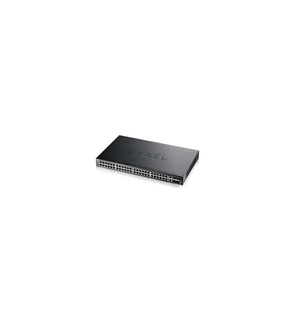 Zyxel XGS2220-54-EU0101F SWITCH MANAGED LAYER 3 LITE STACKABLE 48 porte Gigabit + 2 porte 10GbE MultiGigabit + 4 porte 10 G...