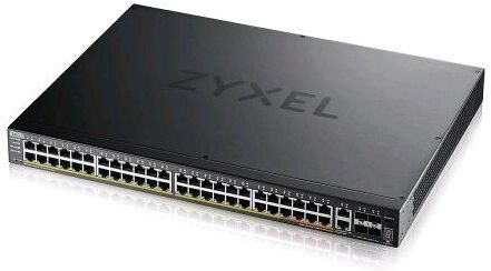 Zyxel XGS2220-54HP-EU0101F SWITCH MANAGED LAYER 3 LITE STACKABLE 48 porte Gigabit PoE + 2 porte 10GbE MultiGigabit PoE (PoE...