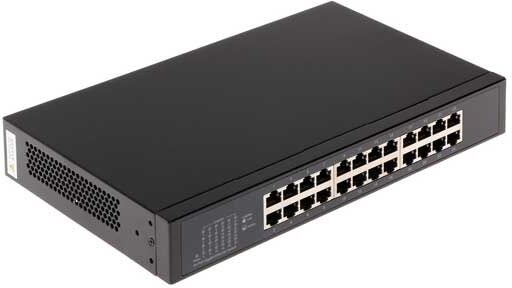 Dahua Pfs3024-24gt Switch Di Rete Industriale 24 Porte Rj45 1000mbps