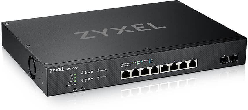 zyxel xs1930-10-zz0101f switch di rete gestito l3 10g ethernet 100/1000/10000 nero - xs1930-10-zz0101f