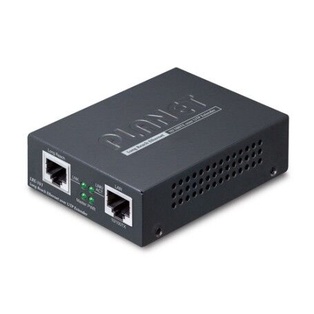PLANET 1-Port 10/100TX Ethernet over Ricevitore e trasmettitore di rete Nero (LRE-101)
