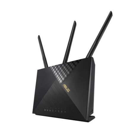 Asus 4G-AX56 router wireless Gigabit Ethernet Dual-band (2.4 GHz/5 GHz) 3G 5G Nero (90IG06G0-MO3110)