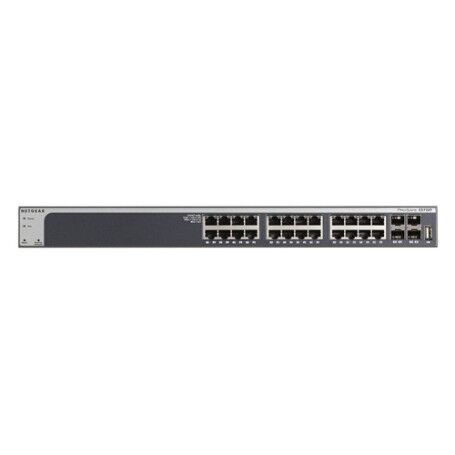 Netgear XS728T Gestito L2+/L3 10G Ethernet (100/1000/10000) Nero (XS728T-100NES)