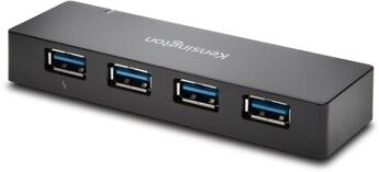 Kensington UH4000C USB 3.2 Gen 1 (3.1 Gen 1) Micro-B 5000 Mbit/s Nero (K39122EU)