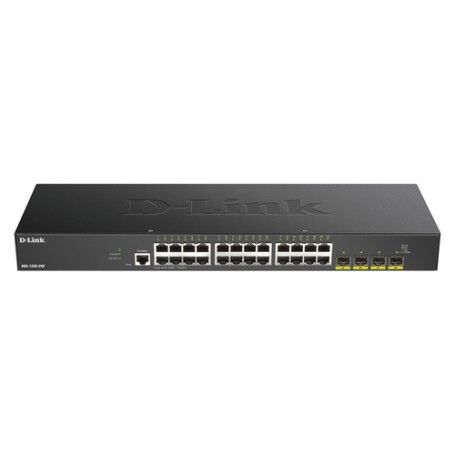 D-Link DGS-1250-28X switch di rete Gestito L3 Gigabit Ethernet (10/100/1000) Nero (DGS-1250-28X)
