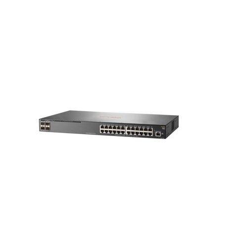 HP Aruba, a Hewlett Packard Enterprise company Aruba 2930F 24G 4SFP+ Gestito L3 Gigabit Ethernet (10/100/1000) 1U Grig (JL253A#ABB)