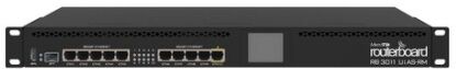 Mikrotik RB3011UIAS-RM router cablato Gigabit Ethernet Nero (RB3011UiAS-RM)