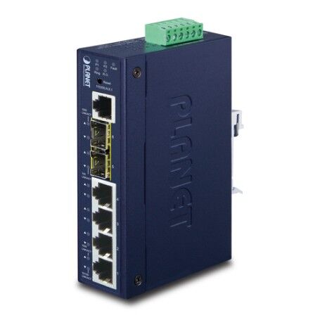 PLANET IGS-5225-4T2S switch di rete Gestito L2+ Gigabit Ethernet (10/100/1000) Blu (IGS-5225-4T2S)