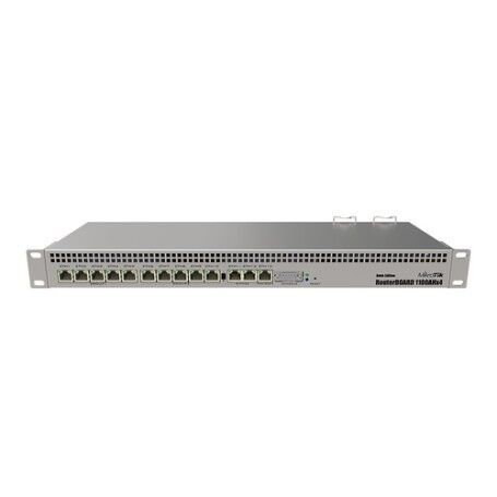 Mikrotik RB1100AHx4 Dude Edition router cablato Argento (RB1100DX4)