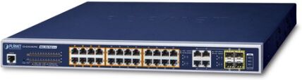 PLANET GS-4210-24UP4C switch di rete Gestito L2/L4 Gigabit Ethernet (10/100/1000) Supporto Power over Ethernet  (GS-4210-24UP4C)