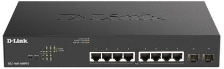 D-Link DGS-1100-10MPV2 switch di rete Gestito Gigabit Ethernet (10/100/1000) Supporto Power over Ethernet (PoE (DGS-1100-10MPV2)