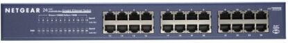 Netgear 24-port Gigabit Rack Mountable Network Switch Non gestito Blu (JGS524-200EUS)