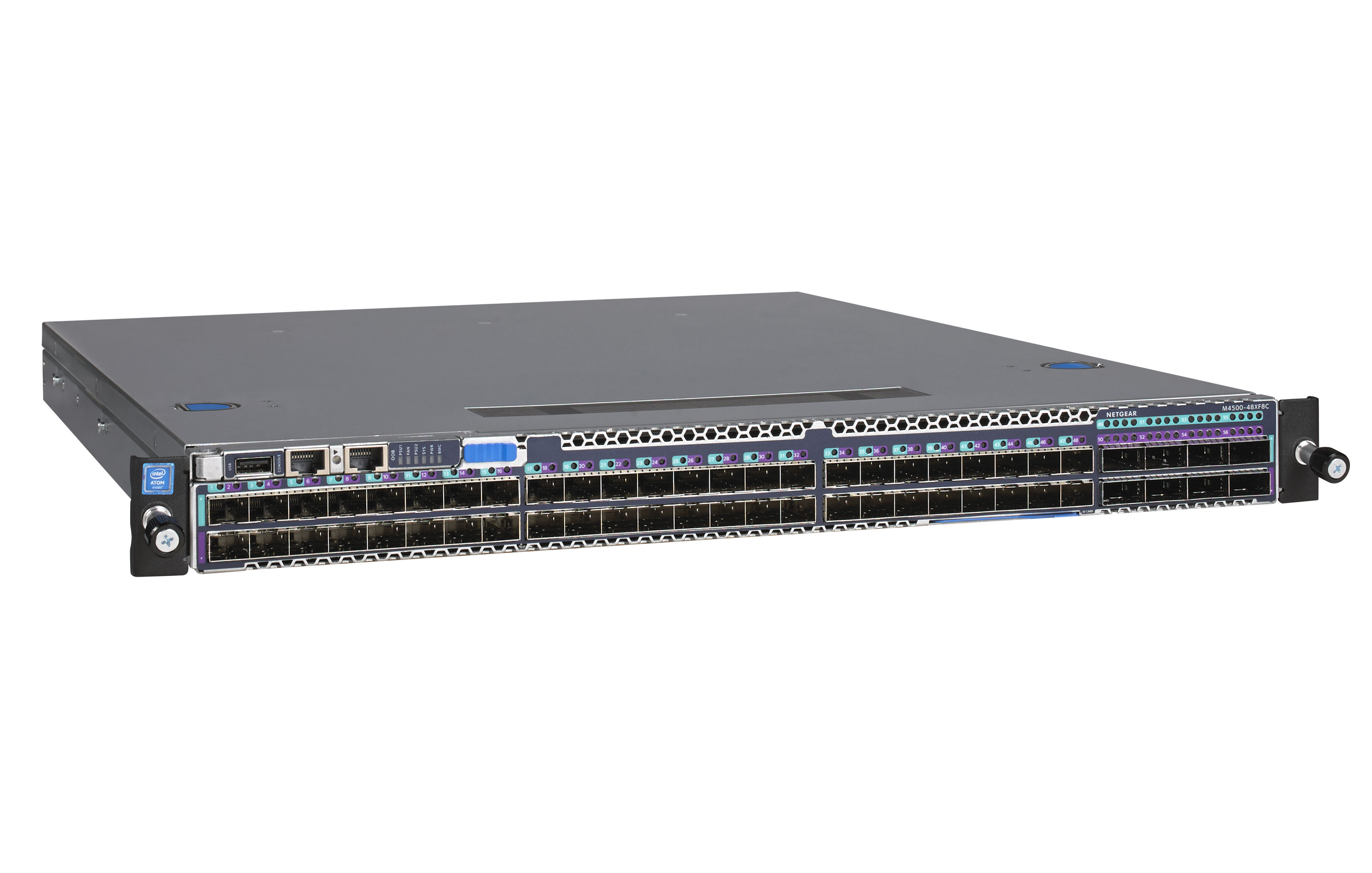 Netgear Switch di rete  M4500-48XF8C Gestito L2/L3/L4 10G Ethernet (100/1000/10000) Nero 1U [XSM4556-100EUS]