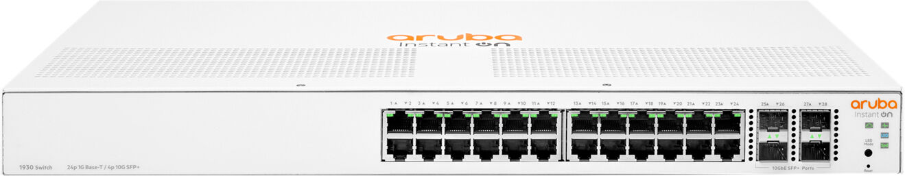 HP Switch di rete Aruba Instant On 1930 Gestito L2+ Gigabit Ethernet (10/100/1000) 1U Bianco [JL682A#ABB]