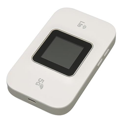 Annadue 4G LTE Mobiele Wifi-hotspot, Draagbare Wifi-hotspot-apparaten 4G Wifi-router met Micro-simkaartsleuf (voor Europa, Australië, Azië, Zuidoost-Azië, Afrika, Midden-Oosten)