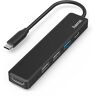 Hama USB Type C 3.2 Gen 1/3 USB A poorten, 1 USB Type C, 1 HDMI-poort, Ultra HD 4K