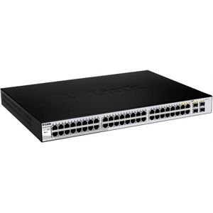 D-Link Dgs-1210-48, 48xrj45, 4xsfp, Smart Managed Gigabit Switch, Layer 2, Web Gui