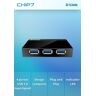 D-Link 4 Port Superspeed Usb 3.0 Hub