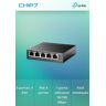 Tp-Link 5-Port 10/100 Mbps Desktop Switch With 4-Port Poe, Port: 4× 10/100 Mbps Poe Ports, 1× 10/100 Mbps Non-Poe Port