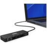 Port Designs 901909 Base & Duplicador de Portas com Fios Usb 3.2 Gen 1 3.1 Gen 1 Type-C Preto