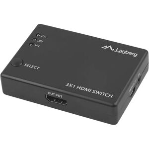 Lanberg Hdmi Switch 3-Portar + Micro Usb-Port