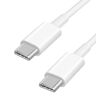 2M Laddare för Samsung - Snabbladdare - USB-C Laddare - Kabel Vit