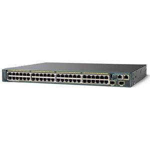 Cisco Systems WS-C2960S-48LPD-L - CATALYST 2960S STACK 48GIGE POE - 2X 10G SFP+ LAN BASE IN (Refurbished)