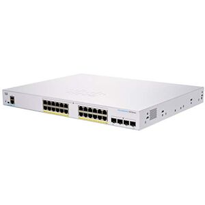 Cisco Systems Business CBS350-24FP-4G Managed Switch 24 Port GE Full PoE 4x1G SFP Limited Lifetime Protection (CBS350-24FP-4G)