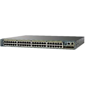 Cisco Systems WS-C2960S-48TD-L - CATALYST 2960S STACK 48GIGE - 2X 10G SFP+ LAN BASE IN (Refurbished)