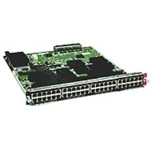 Cisco Systems Switching Module - Switch - 48 ports - EN, Fast EN, Gigabit EN - 10Base-T, 1000Base-TX, 100Base-TX - plug-in module