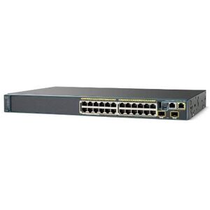 Cisco Systems WS-C2960S-24TD-L - CATALYST 2960S STACK 24GIGE - 2X 10G SFP+ LAN BASE IN (Refurbished)