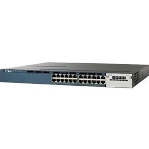 Cisco Systems WS-C3560X-24T-E - Catalyst 3560X-24T-E - Switch - L3 - Managed - 24 x 10/100/1000 - rack-mountable (Refurbished)