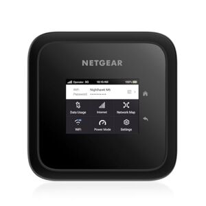 Netgear Nighthawk M6 5G Router With Sim Slot Unlocked 5G Hotspot For Portable WiFi 5G Mobile Modem Router for Home/Business 5G & 4G MiFi AX3600 WiFi 6, up to 32 devices (MR6150)