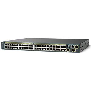 Cisco Systems WS-C2960S-48LPD-L - CATALYST 2960S STACK 48GIGE POE - 2X 10G SFP+ LAN BASE IN (Refurbished)