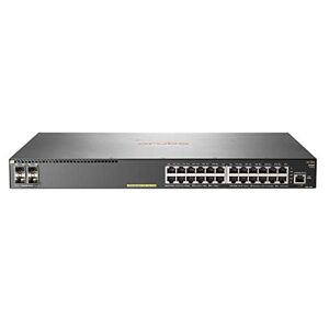 HP Enterprise Aruba 2930F 24G PoE+ 4SFP 24-Port Gigabit Switch (Refurbished)