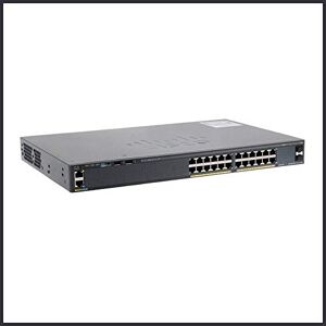Cisco Systems Networks Catalyst Switch WS-C2960X-24TS-LL (Refurbished)