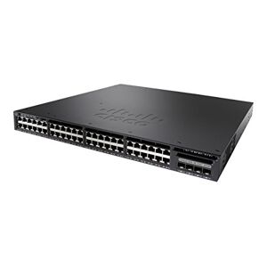 Cisco Systems Catalyst 3650-48FD-E Switch - C3 - Managed - 48 x 10/100/1000 (PoE+) + 2 x 10 Gigabit SFP+ - Desktop Computer, Rack-Mounted - PoE+ (775W)