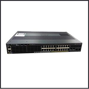 Cisco Systems Networks Catalyst Switch WS-C2960X-24PSQ-L (Refurbished)