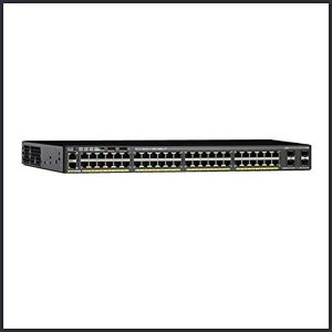 Cisco Systems Networks Catalyst Switch WS-C2960X-48LPD-L (Refurbished)