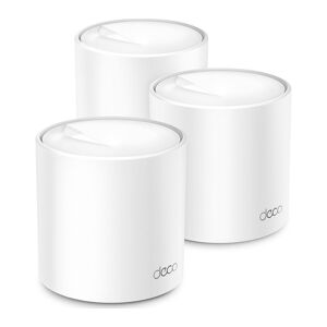 TP-LINK Deco X50 Whole Home WiFi System - Triple Pack, White