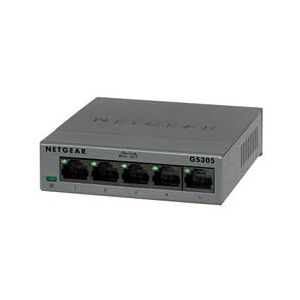 NETGEAR GS305 - V3 - switch - unmanaged - 5 x 10/100/1000 (GS305-300UKS)